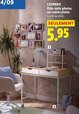 Lidl LIVARNO Pêle-mêle photos ou cadres photo offre