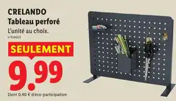Lidl CRELANDO Tableau perforé offre