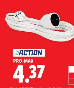 Lidl ACTION PRO-MAX offre