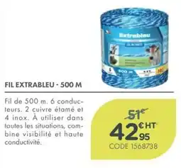 Point Vert Extrableu FIL EXTRABLEU offre