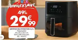 La Foir'Fouille AIRFRIER MULTIFONCTION offre