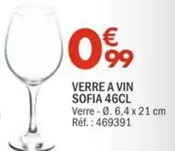 La Foir'Fouille VERRE A VIN SOFIA offre