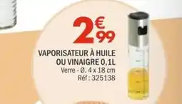 La Foir'Fouille Vaporisateur à huile ou vinaigre offre