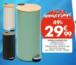La Foir'Fouille POUBELLE MODERN offre