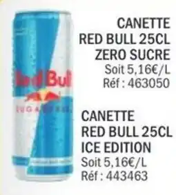 La Foir'Fouille Red Bull CANETTE offre