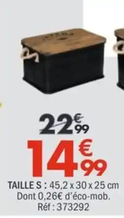 La Foir'Fouille Taille S offre