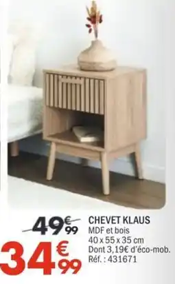 La Foir'Fouille CHEVET KLAUS offre