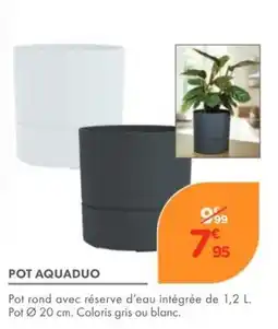 Point Vert AQUADUO POT offre