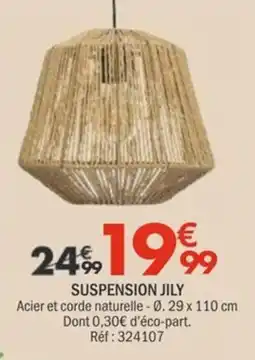 La Foir'Fouille JILY SUSPENSION offre