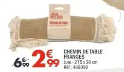 La Foir'Fouille CASA NOSTRA Chemin de table offre