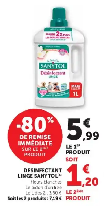 SANYTOL Désinfectant Linge