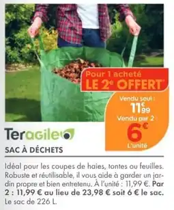 Point Vert Teragile SAC À DÉCHETS offre
