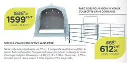 Point Vert NICHE À VEAUX COLLECTIVE SANS PARC offre