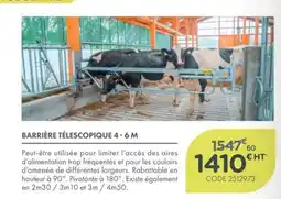 Point Vert BARRIÈRE TÉLESCOPIQUE offre