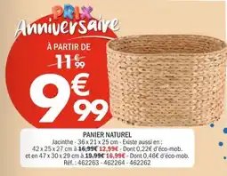 La Foir'Fouille PANIER NATUREL offre