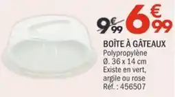 La Foir'Fouille BOÎTE À GÂTEAUX offre