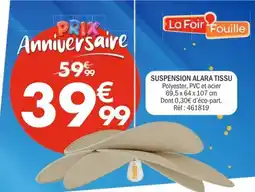 La Foir'Fouille ALARA TISSU offre
