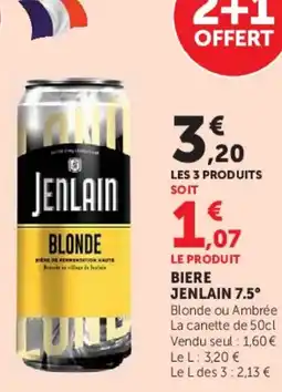 Super U JENLAIN BLONDE offre