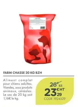 Point Vert FARM CHASSE offre