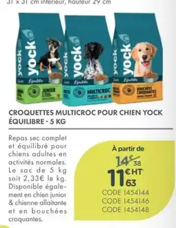 Point Vert Yock Croquettes Multicroc offre