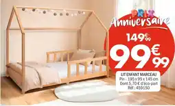 La Foir'Fouille MARCEAU LIT ENFANT offre
