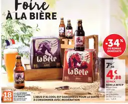 Super U La bete 8 biere offre