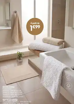 b&m Serviette prestige offre