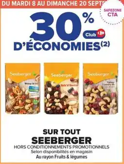 Carrefour Contact Seeberger offre
