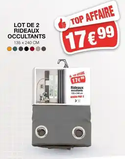 Marché aux Affaires Rideaux occultants offre