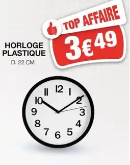 Marché aux Affaires HORLOGE PLASTIQUE offre
