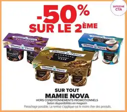 Carrefour Contact Mamie Nova offre