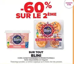Carrefour Contact Blini Tarama offre