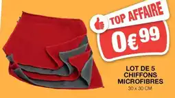 Marché aux Affaires Chiffons Microfibres offre