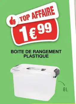 Marché aux Affaires Boite de rangement plastique offre