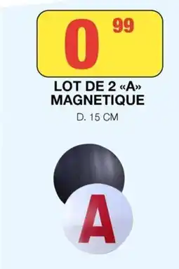 Marché aux Affaires MAGNETIQUE offre