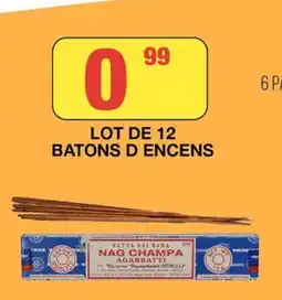 Marché aux Affaires SATTYA SAI BABA NAG CHAMPA AGARBATTI offre