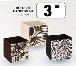 Marché aux Affaires BOITE DE RANGEMENT offre
