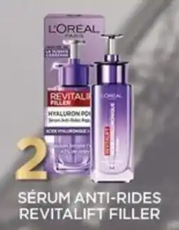 Carrefour Contact L'ORÉAL SÉRUM ANTI-RIDES REVITALIFT FILLER offre