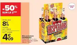Carrefour Contact Desperados - bière aromatisée offre