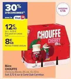 Carrefour Contact Carrefour - bière offre