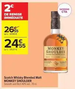 Carrefour Contact Scotch - scotch whisky blended malt offre