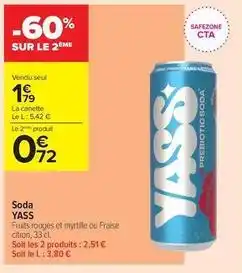 Carrefour Contact Soda offre