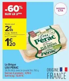 Carrefour Contact Fini - la brique offre
