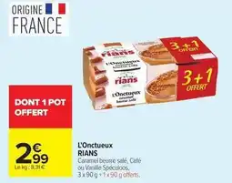 Carrefour Market Rians - l'onctueux offre