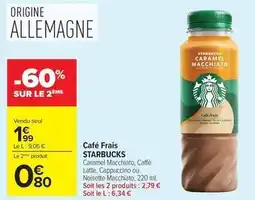 Carrefour Market Starbucks - café frais offre