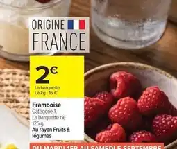 Carrefour Market Framboise offre