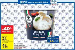 Carrefour Market Carrefour - burrata di bufala offre