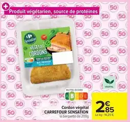 Carrefour Carrefour - cordon végétal offre