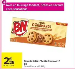 Carrefour Biscuits sablés petits gourmands offre