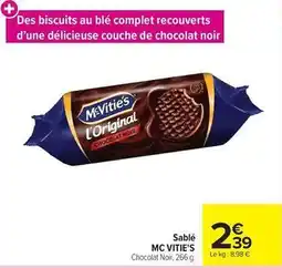 Carrefour Mc vitie's - sable offre
